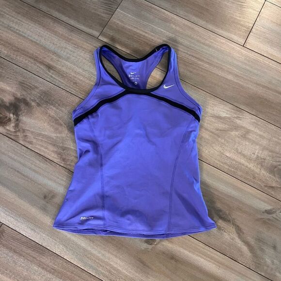 Nike Purple Athletic Workout Tank Top Women Small‎ - Picture 1 of 4